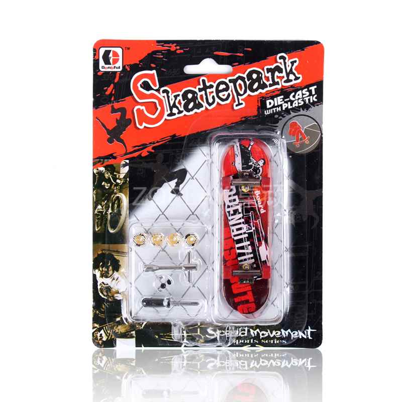Professional fingerboard with tools, pattern random